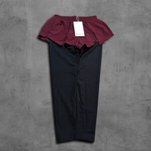 Modern Relaxed Burgundy Lululemon Essential Skirted Workout Pilates Pants